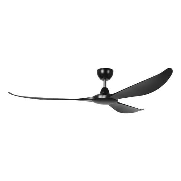 Eglo 235500-7202A Mission Bay 72" 3 Blade Indoor Ceiling Fan - Black