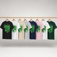 thumbnail image 4 of Bag Chasing Graphic T-Shirt, Unisex Classic Fit Money Print Tee, 4 of 9