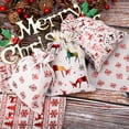 thumbnail image 5 of Konsait Christmas Drawstring Bags Burlap Bronzing 16 Pack Small, 5 of 7