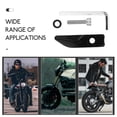thumbnail image 3 of COMPUKAS 2Pcs Swingarm Protection Cover For Motorcycle Mud and Water Resistance Black Aluminum, 3 of 8