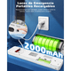thumbnail image 3 of Lámpara De Emergencia Recargable Luces 60 Leds Luz 6pzs Belug, Blanco, 3 of 5