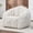 Beige, variant on S-HOME Ergonomic Corduroy Bean Bag Chair for Adults and Teens in Classic Colour with Supportive Armrests for All Spaces, Beige