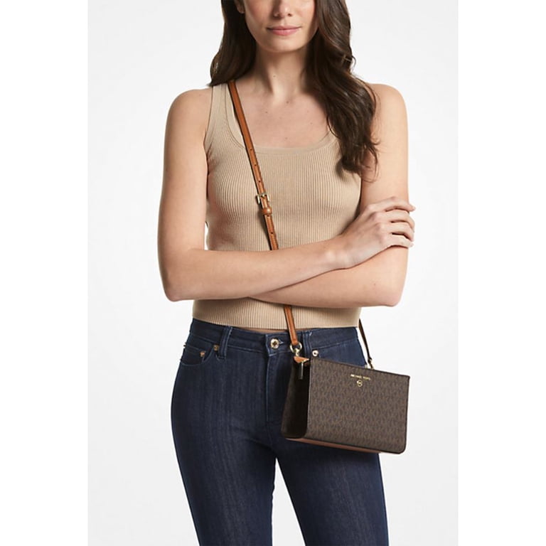 Michael Kors Womens Medium Valerie Crossbody Bag (Brown  display picture 1