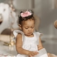 thumbnail image 4 of EeaseCA 1pc Kids Crown Hair Clip Rhinestone Bobby Adorable Bang Clips Hair Accessories for Children Deep Pink, 4 of 8