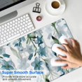 thumbnail image 4 of Long Mouse Pads for Desk,Pioneer Flower Floral Print Pattern Desk Mats on Top Of Desks, Desk Mouse Pad Extra Large with 3mm Non-Slip Base and Stitched Edge for Gaming,Office,Work,Home 35.4"x15.7", 4 of 6
