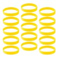 thumbnail image 4 of Pulsera de Silicona Sunnimix 15 Piezas Amarillo, 4 of 7