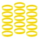 thumbnail image 4 of Pulsera de Silicona Sunnimix 15 Piezas Amarillo, 4 of 7