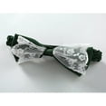 thumbnail image 4 of 2 Pcs Infant Floral Lace Outfits  Girls Cold Shoulder Contrast Color  Neck Dress + Bow Headband, 4 of 7