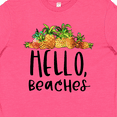 thumbnail image 4 of Inktastic Hello, Beaches Group of Pineapples Youth T-Shirt, 4 of 5