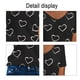 thumbnail image 3 of Camiseta con estampado de corazón de amor para mujer, camisetas gráficas de manga corta, 3 of 5