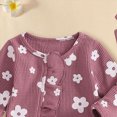 thumbnail image 7 of HCNTES Baby Girl Clothes Winter Baby Girls Bodysuit Winter Romper Girls Preemie Long Sleeve Sleepers Pajamas 6 9 12 18 24 Months, 7 of 7
