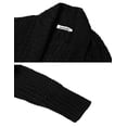 thumbnail image 3 of Uniexcosm Women's Sweaters Cardigan Open Front Casual Long Sleeve Knit with Pockets, 3 of 10