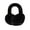 Black, variant on Headband Ear Warmers for Men Women Winter Warm Cute Winter Plush Frostproof Folding Earmuffs