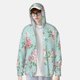thumbnail image 2 of Fotbe Vintage Floral Chaqueta con Protección Solar UPF 50+ para Hombre y Mujer, Camisa con Capucha y Bolsillos-Small, 2 of 7