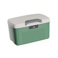 thumbnail image 2 of kowaku Lockable Storage Box Four Digit Password Versatile Large Spacious Household Portable Trunk Locking Container Bin Lockable Box Green, 2 of 9