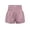 Light Pink, variant on Bmisegm Athletic Shorts for Women Solid Color Quick Dry Workout Elastic Athletic Yoga High Waist Womens Shorts Yellow XL