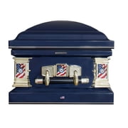Titan Casket, Veteran Select Series Funeral Casket (Navy)