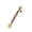 Brown, variant on Natural Silvervine Cat Chew Sticks with Integrated Catnip Ball, Dental Health Molar Cleaning Toy for Felines, Durable Interactive Teaser for Boredom Relief and Play