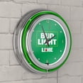 thumbnail image 4 of Bud Light Lime Retro Neon Analog Wall Clock with Pull Chain, 4 of 4