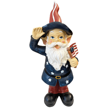 Santa's Workshop Inc. 12" Resin American Gnome