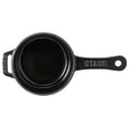 thumbnail image 4 of Staub Cast Iron 0.25-qt Mini Saucepan - Matte Black, 4 of 4