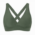 thumbnail image 2 of UAYOTSE Women Plus Size with Bra Women Lace Up Swimwear Tops Full Coverage Bikini Top Push Up Swim Crop Top Tie Back Bathing Suit Tops,Sizes S, 2 of 7