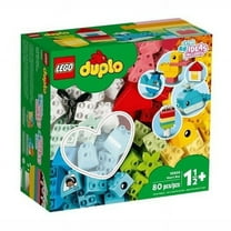 LEGO DUPLO Classic Heart Box 10909, Educational Activity and Development Set, Early Learning Toys for Toddlers