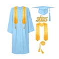 thumbnail image 3 of YWIYIUD 1 Set Graduation Tassel Cap and Gown 2026 Graduates Party Sets Practical and Durable Graduation Gifts Suitable or High School College and Postgraduate, 3 of 8