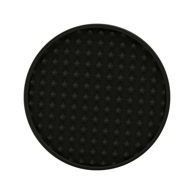 TIMIFIS Small Coaster 6Pc Cup Mat for Drinks, Drink Cup Mat, Cup Mat with Grooved Design, Non-Slip Base, Cup Mat for Coffee Table Kitchen Gadgets