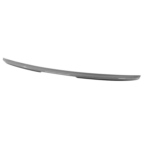Ikon Motorsports Compatible with 03-11 Benz SL Class R230 Carbon Fiber (CF) Trunk Spoiler Wing