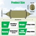 thumbnail image 6 of Moclever Camping Hammock with Mosquito Net, 3 in 1 Portable Hammock Tent with Dual-Way Zippers 440lbs Capacity, Blue, 6 of 13