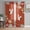 Red, variant on Sheer Curtains 63 Inch Length 2 Panels Set for Bedroom, Red Crane Semi Sheer Curtains for Windows, Vintage Red Teal Spring Floral Botanical Voile Window Treatments Rod Pocket Curtain