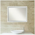 thumbnail image 4 of Amanti Art Morgan White Blue Beveled Wood Wall Mirror 24.25 x 30.25 in., 4 of 10