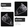 thumbnail image 4 of MasteelfCA 12pcs Blind Bottom Rail Holder Hold Down Bracket Clear Blinds Brackets for Horizontal Blinds, 4 of 8