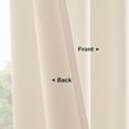 thumbnail image 4 of Cortinas Joydeco Velvet White Blackout, 213 x 213 cm, 2 paneles, 4 of 8