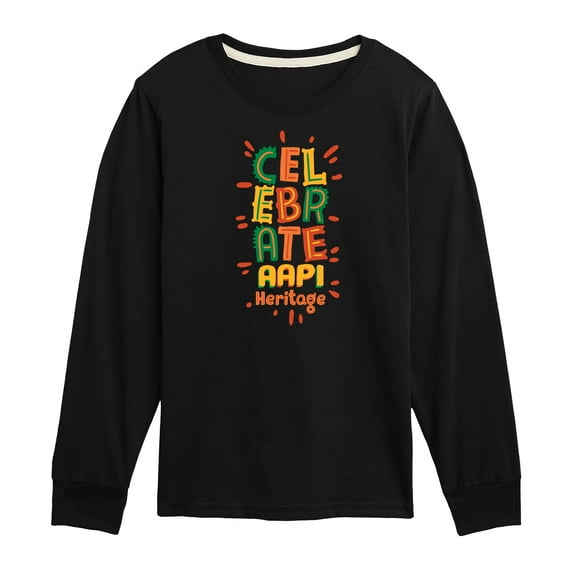 Instant Message - Celebrate AAPI Heritage - Toddler And Youth Long Sleeve Graphic T-Shirt