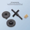 thumbnail image 3 of RC Transmission Gear, Wear  40T 37T 11T Lightweight RC Transmission Box Gear  For 1/18 RC Tracked Car, 3 of 8