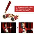 thumbnail image 1 of Opera Glasses Binoculars, 3X25 Theater Glasses Telescope With Foldable Handle, Mini Binocular Compact Lightweight For Concert Theater Opera Travel Sightseeing, 1 of 8