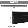 thumbnail image 2 of 2 Pack Door Draft Stopperdoor Sweep For Exterior & Interior Doors,door Bottom Seal Dust And Noise Insulation Weather Stripping Draft Guard Insulator, 2 of 5