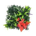 thumbnail image 4 of jifeng 9.8x9.8inch Simulation Grass Greenery Wall Panel Decor for Balcony Accessory Style E, 4 of 9