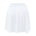 thumbnail image 4 of Ersazi Boho Clothes for Women Clearance Sale Women Fashion High Waist Solid Mini Pencil Skirt Hip Slim Sexy Short Skirt White Xl, 4 of 5