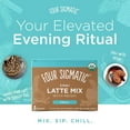 thumbnail image 3 of Chai Latte by Four Sigmatic | Organic Instant Chai Latte with Turkey Tail, Reishi Mushrooms & Coconut Milk Powder | Supports Gut & Digestion Health | Decaf, No Dairy & Gluten-Free | 10 Count, 3 of 5