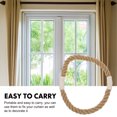 thumbnail image 5 of IBASETOY 1Pc Light Brown Curtain Fixing Strap Elegant Curtain Holder Creative Tieback for Home Use, 5 of 8