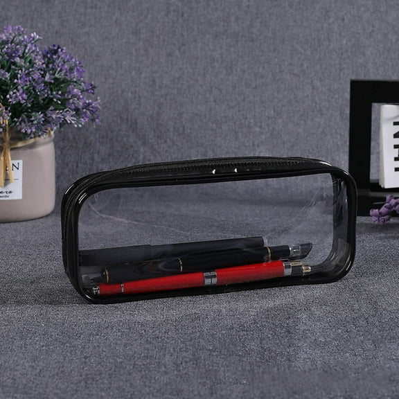 Clear Toiletry Bags for Traveling Travel Toiletries Bag Makeup Bags PVC Pencil Bags with Zipper Makeup Pouch Convenient Clear Travel Bags for Toiletries, Makeup, And More