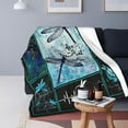 thumbnail image 3 of Yibo Dragonfly Decor Blanket Gifts for Girls Women Comfy Plush Flannel Fleece Lightweight Warm Soft Fluffy Fuzzy Dragonfly Blanket for Kids Adults Couch Sofa Bed, 3 of 7