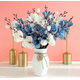 thumbnail image 3 of Xiao Hua 3 piezas de flores artificiales de gladiolo, flores falsas, flores artificiales para decoración de bodas, 3 of 5