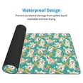 thumbnail image 3 of Salouo SHIBA WITH FLORAL Print Large Mouse Pad,Extended Mat Desk Pad, 3mm Thick Mice Pad Desk Mat Big Desk Pad for Work, Game, Office, Home -16 x 29.5in, 3 of 8
