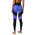 thumbnail image 2 of Mceream High Waisted Leggings for Women Butt Lift Print No See Through Tummy Control Gym Leggings Pull on Stretchy Cycling Workout Yoga Pants Blue Free Size, 2 of 6