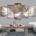 thumbnail image 2 of JTWEEN 5 Uds Pinturas Wall Art Conjunto de Obras de Arte Pintura de León Prints Modern Imagen de Arte para Baño, Sala de Estar, Dormitorio, Oficina, Cocina, 2 of 8