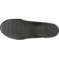 thumbnail image 6 of Women's SOUL Naturalizer Gift Ballet Flat Black Croco Smooth Synthetic Leather 6 W, 6 of 6